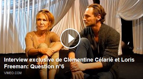 Clémentine Célarié, quelle est votre réaction avec le public tous les soirs ?