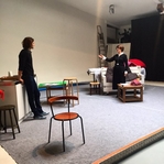 Julien DEREIMS et Nathalie ROUSSEL au studio Ambre le 15 décembre 2015